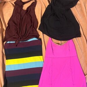 Lululemon bundle (includes 4 shirts)